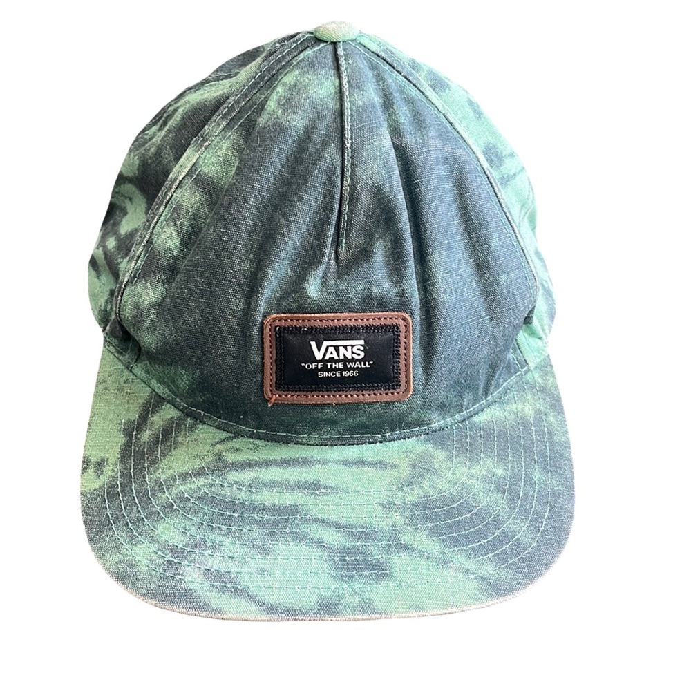 VANS Green Trucker Hats Baseball Caps Snapback